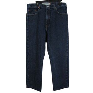 Levis 505 Jeans Mens 38 Blue Denim Straight 5 Pocket Haiti Measure 36 x 29